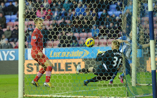 Football - Wigan Athletic v Southampton - Barclays Premier
