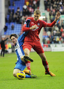 Football - Wigan Athletic v Southampton - Barclays Premier