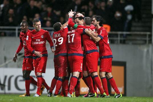 Joie Zlatan Ibrahimovic - 01.02.2013 - Toulouse / Paris