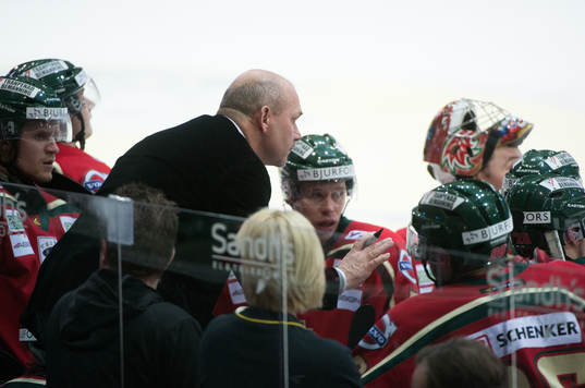 Kent Johansson, tränare Frölunda