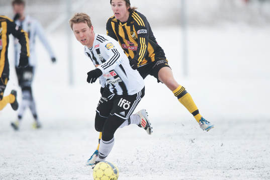 Fotboll, träningsmatch, IFK Hässleholm - Bromölla. ,