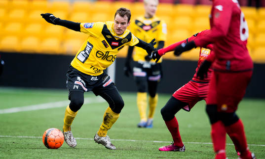 Fotboll, allsvenskan, träningsmatch, FC Nordsjaelland -