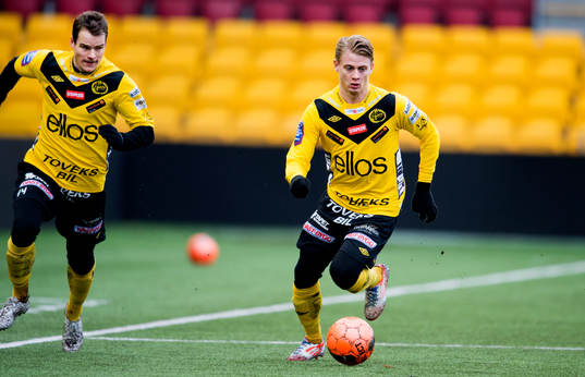 Fotboll, allsvenskan, träningsmatch, FC Nordsjaelland -