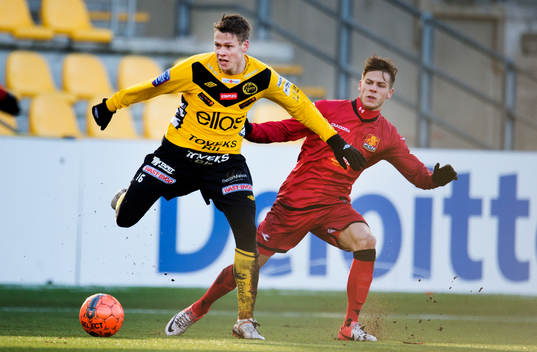 Fotboll, allsvenskan, träningsmatch, FC Nordsjaelland -