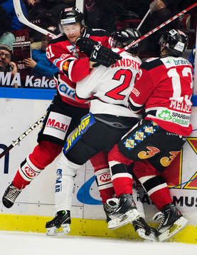 Nicklas Jadeland och Sebastian Meijer, Malmö Redhawks,