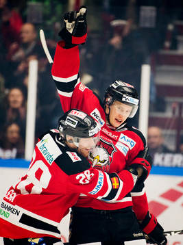 Jens Olsson, Robin Alvarez, Malmö Redhawks, jublar