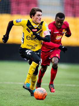 Fotboll, allsvenskan, träningsmatch, FC Nordsjaelland -