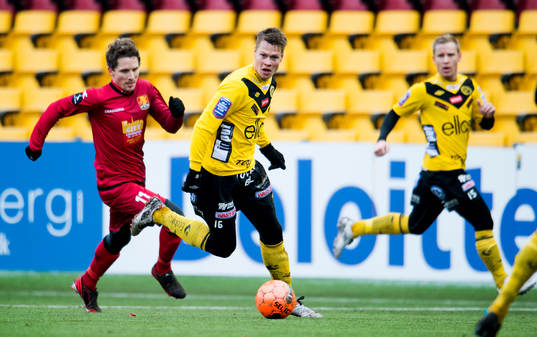 Fotboll, allsvenskan, träningsmatch, FC Nordsjaelland -