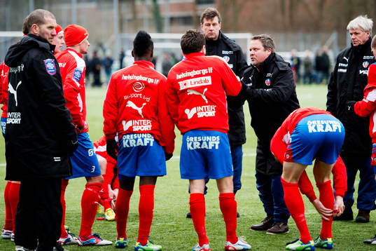 Roar Hansen, tränare Helsingborg