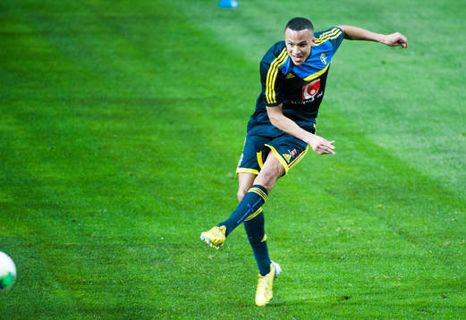 Sverige tränar på Friends Arena