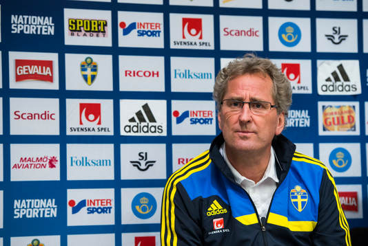Presskonferens med Erik Hamrén, förbundskapten