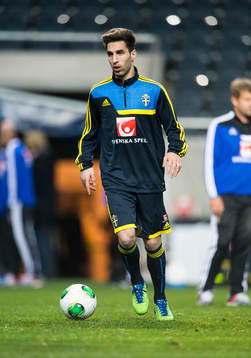 Sverige tränar på Friends Arena
