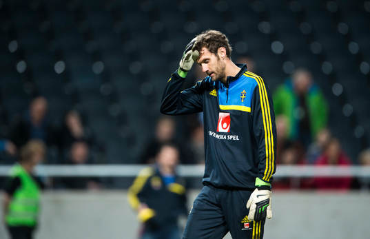 Sverige tränar på Friends Arena