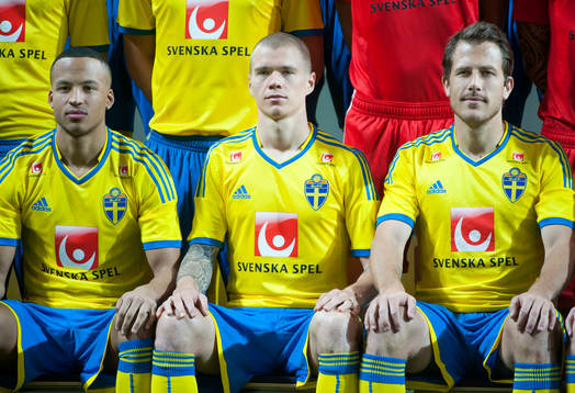 Fotboll, Sverige, Fotografering och träning på Friends