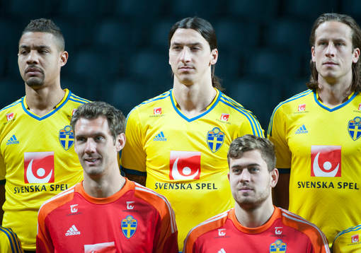 Fotboll, Sverige, Fotografering och träning på Friends