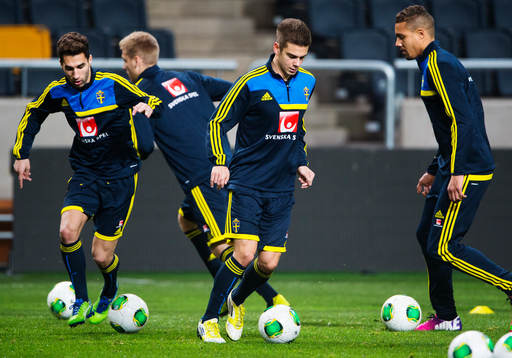 Jimmy Durmaz, Alexander Kacaniklic och Mathias Ranégie