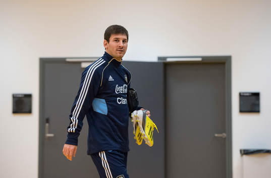 Bläddra bland fler bilder av Fotboll, Argentina, Presskonferens