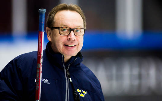 Pär Mårts, förbundskapten, är glad