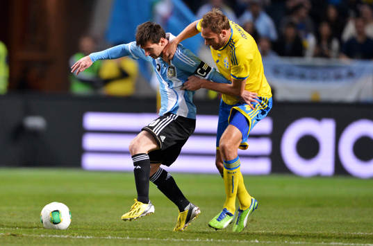 Lionel Messi, Argentina, Andreas Granqvist,  Sverige