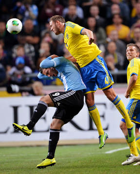 Gonzalo Higuain, Argentina, Andreas Granqvist,  Sverige
