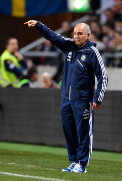 Alejandro Sabella, förbundskapten, Argentina