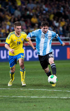 Alexander Kačaniklić, Sverige, Lionel Messi, Argentina