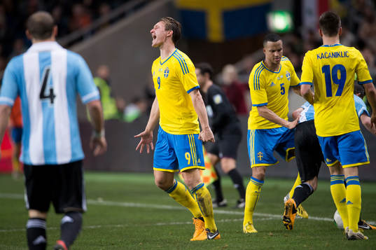 Kim Källström, Sverige, är frustrerad