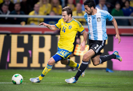 Tobias Hysén, Sverige, Ezequiel Garay, Argentina