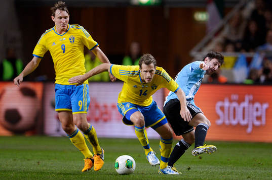 Kim Källström, Tobias Hysén, Sverige, Lionel Messi,
