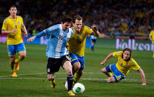 Lionel Messi, Argentina, Tobias Hysén, Sverige