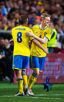 Anders Svensson byts ut mot Rasmus Elm, Sverige