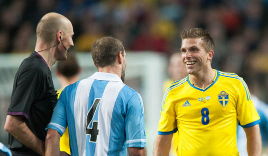 Vänskapsmatch, Anders Svensson, Sverige och Pablo