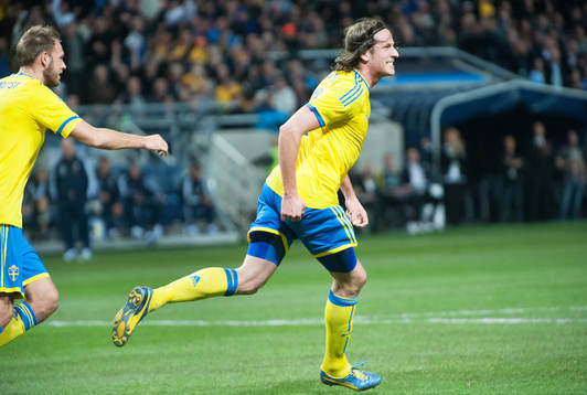 1-1, Jonas Olsson, Sverige