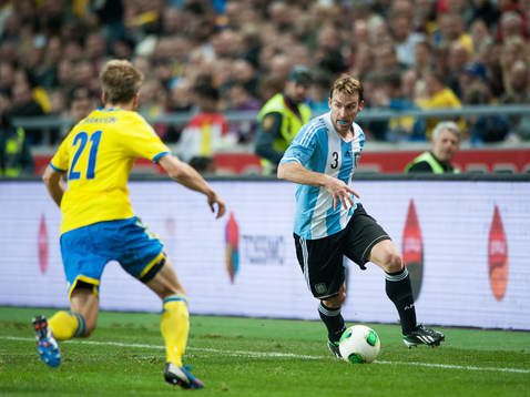 Hugo Campagnaro, Argentina och Adam Johansson, Sverige