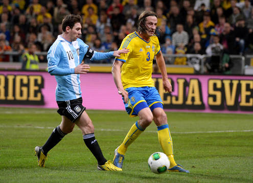 Lionel Messi, Argentina, Jonas Olsson, Sverige