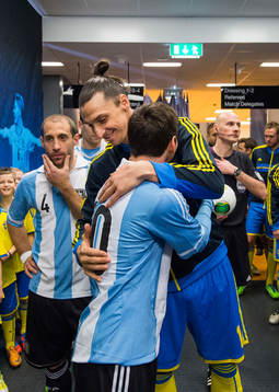 Lionel Messi, Argentina och Zlatan Ibrahimovic, Sverige