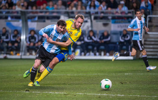 Lionel Messi, Argentina och Andreas Granqvist, Sverige