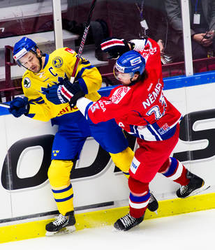 Ondrej Nemec, Tjeckien, tacklar, Niklas Persson, Sverige