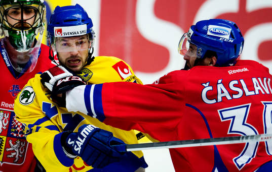 Alexander Salak, målvakt, Petr Caslava, Tjeckien, Niklas