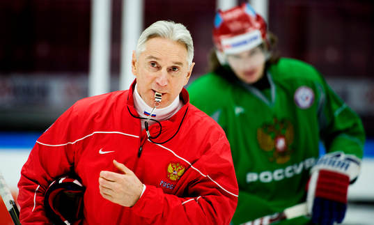 Ishockey, Zinetula Biljaletdinov, förbundskapten Ryssland