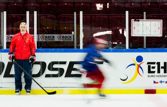 Ishockey, Zinetula Biljaletdinov, förbundskapten Ryssland