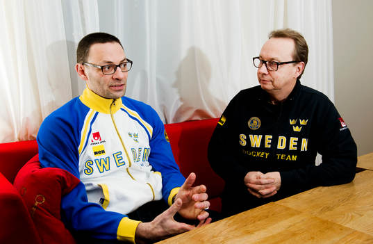 Ishockey, Sverige, Peter Popovic och Pär Mårts,