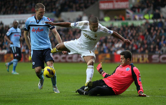 Football - Swansea City v Queens Park Rangers - Barclays