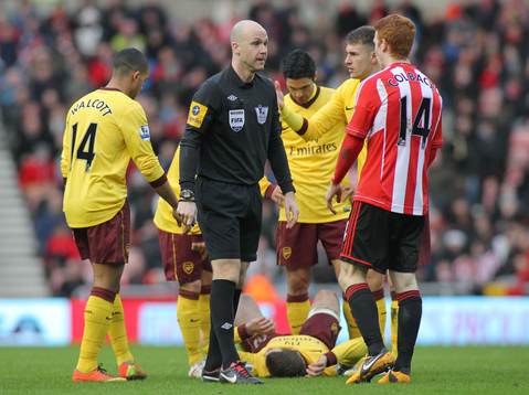 Football - Sunderland v Arsenal - Barclays Premier League -