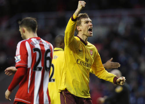 Football - Sunderland v Arsenal - Barclays Premier League -