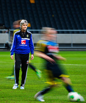 Pia Sundhage, förbundskapten