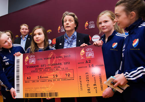 Karen Espelund, medlem i UEFA:s exekutivkommitté och