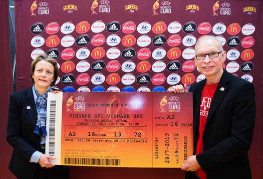Karen Espelund, medlem i UEFA:s exekutivkommitté och