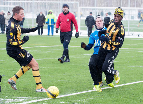 Oscar Johannesson och Edem Hetcheli, Hässleholm