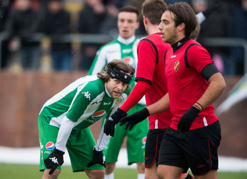 Fotboll, träningsmatch, Vasalund - Hammarby